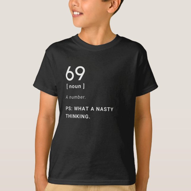 69 funny definition T-Shirt (Front)