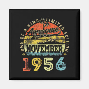 69 Limited Edition 1956 One Of A Kind November 69t Magnet