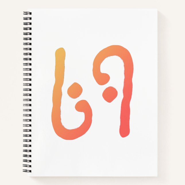 69 NOTEBOOK (Front)