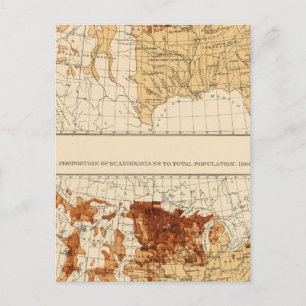 69 Scandinavians 1900 Postcard