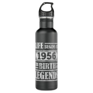 69 Year Old 1956 Birth Of Legend 69th Birthday 710 Ml Water Bottle