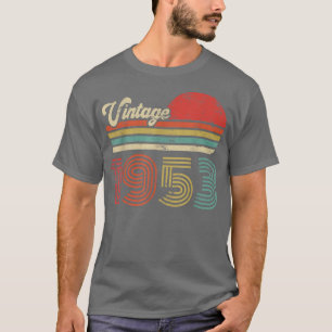 69 Year Old Birthday Vintage 1953 69th Birthday T-Shirt