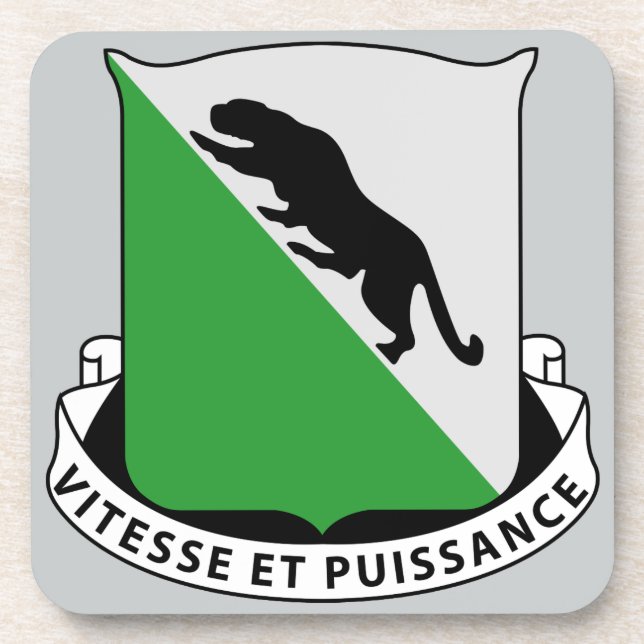 69th Armoured Regiment Coaster (Front)