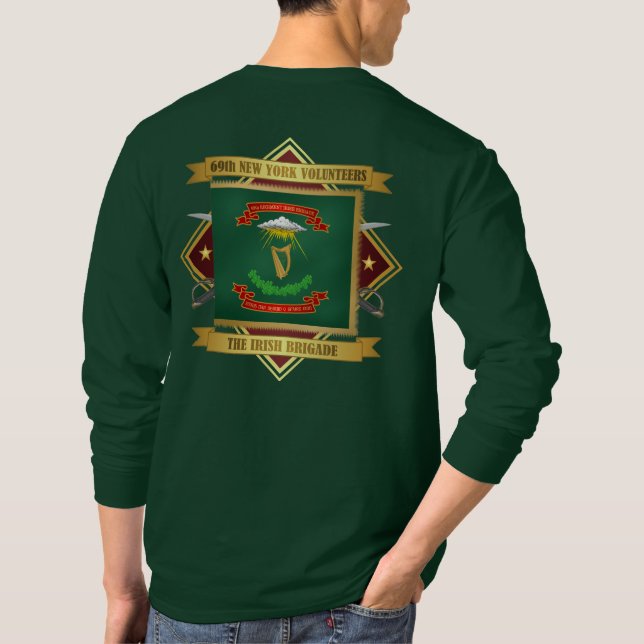 69th New York Volunteer Infantry T-Shirt (Back)