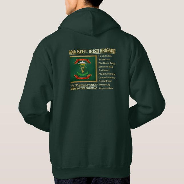 69th Regiment, Irish Brigade (BH) Hoodie (Back)