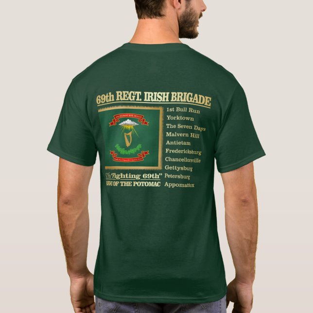 69th Regiment, Irish Brigade (BH) T-Shirt (Back)
