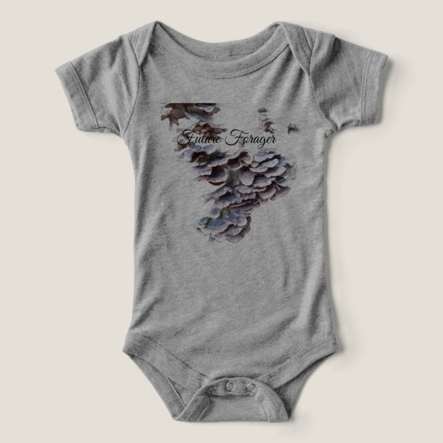 6-12 Month Future Forager baby outfit (Design Front)