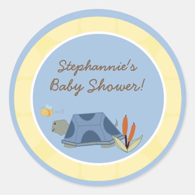 6 - 3"  Favour Stickers Leap Frog Turtle Bee Drago (Front)