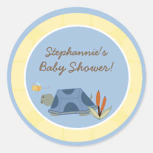 6 - 3"  Favour Stickers Leap Frog Turtle Bee Drago