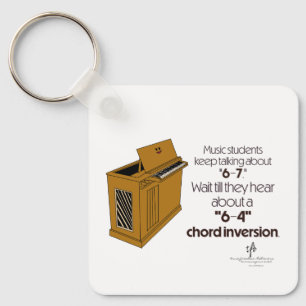6-4 Chord Inversion Key Ring