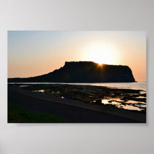 6×4 Seongsan Sunrise Peak Jeju Korea Photo Print