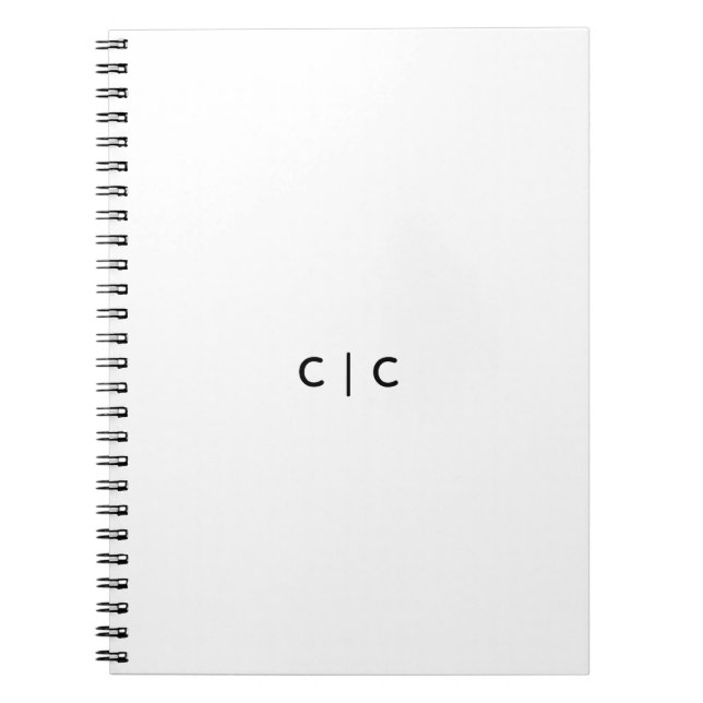 6.5" x 8.75" Classic Notebook (Front)