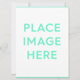 6.5" x 8.75" Flat Card