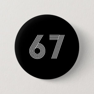 6-67 Minimalist Design _2  6 Cm Round Badge