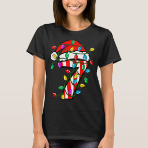 6 7 67 Meme Six Seven Candy Funny Christmas Couple T-Shirt