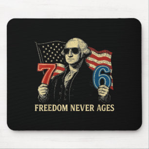 6-7 7-6 George Washington Freedom Design For Teach Mouse Pad