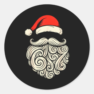 6 7 Christmas 67 Santa Six Seven Christmas Boys Te Classic Round Sticker