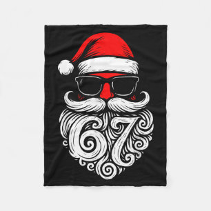 6 7 Christmas 67 Santa Six Seven Christmas Boys Te Fleece Blanket