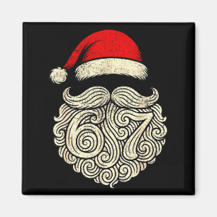 6 7 Christmas 67 Santa Six Seven Christmas Boys Te Magnet