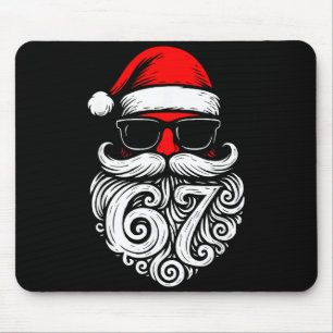 6 7 Christmas 67 Santa Six Seven Christmas Boys Te Mouse Pad