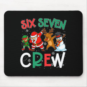 6 7 Christmas 6 7 Squad Gen Alpha Christmas Gen Al Mouse Pad