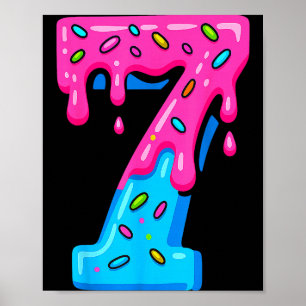 6 7 Couple Halloween Costume Ice Cream Drip Gen Al Poster