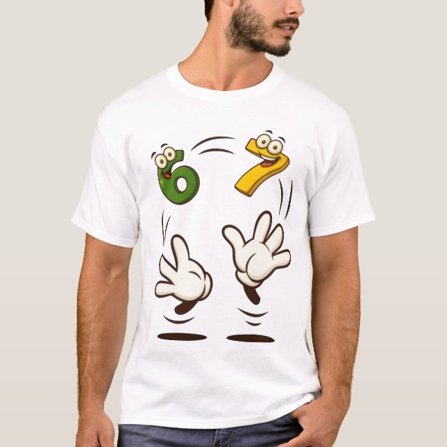 6 - 7  design T-Shirt (Front)