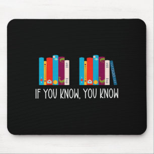 6 7 Funny If You Know You Know 6 7 Reading Teacher Mouse Pad