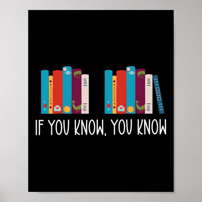 6 7 Funny If You Know You Know 6 7 Reading Teacher Poster (Front)