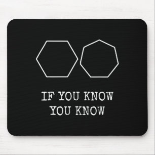 6 7 Funny If You Know You Know Meme Six Seven Mouse Pad