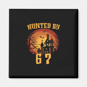 6 7 Halloween 67 Meme Six Seven Haunted Gen Alpha  Magnet