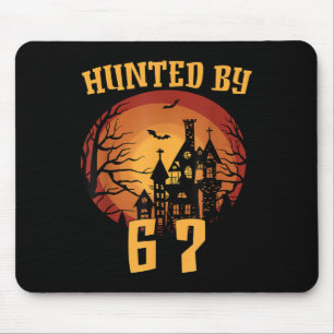 6 7 Halloween 67 Meme Six Seven Haunted Gen Alpha  Mouse Pad
