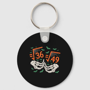6 7 Halloween Math Square Root 67 Meme Gen Alpha S Key Ring
