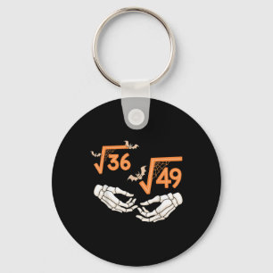 6 7 Halloween Math Square Root 67 Meme Gen Alpha S Key Ring