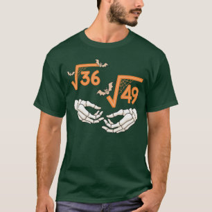 6 7 Halloween Math Square Root 67 Meme Gen Alpha S T-Shirt