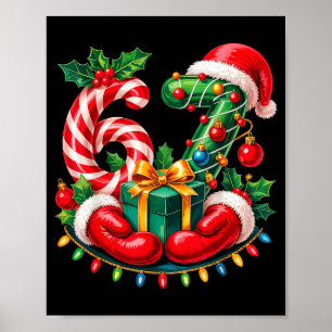 6 7 Meme 67 Gen Alpha 6-7 Hands Family Christmas  Poster