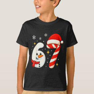 6 7 Meme Christmas Shirt 67 Six Seven Snowman Boy 