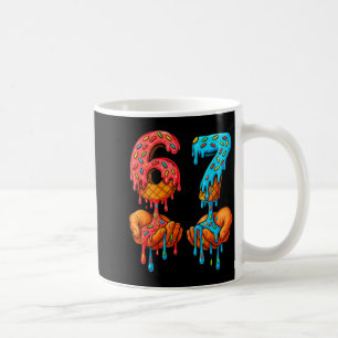 6 7 Meme Ice Cream Drip Funny Gen Alpha Slang Coffee Mug