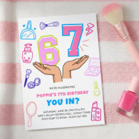 6 7 Meme Makeup Doodle Art Girl Birthday