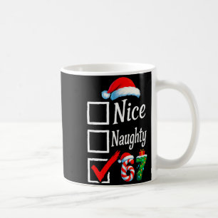 6 7 Meme Nice Naughty 67 Christmas Brain Rot Funny Coffee Mug
