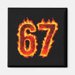 6 7 Meme Six Seven 67 Hands Meme Funny Men Women K Magnet