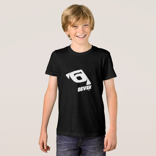 6 7 Meme SIX SEVEN  67 Viral Meme for gen z Tri-Blend Shirt (Front Full)