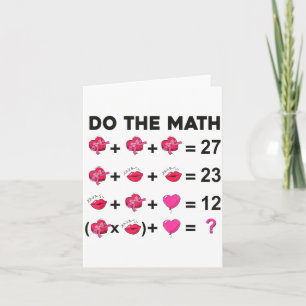6 7 Meme Six Seven Do The Math Teacher Valentines  Card