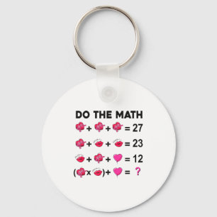 6 7 Meme Six Seven Do The Math Teacher Valentines  Key Ring