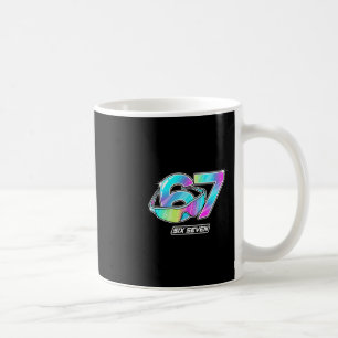 6 7 Meme Six Seven Sungles Gen Alpha Funny Design Coffee Mug