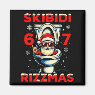 6-7 Meme Slang Christmas Nice Naughty 67 Funny  Magnet