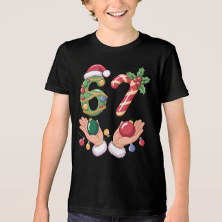 6-7 Meme Weihnachtsshirt Tri-Blend Shirt