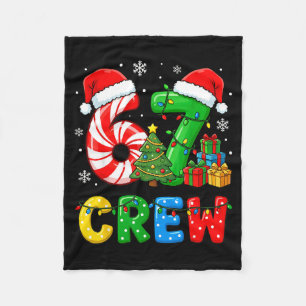 6 7 Pajamas Six Seven Matching Ugly Christmas 67 F Fleece Blanket
