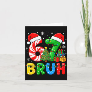 6 7 Pajamas Six Seven Matching Ugly Christmas 67 G Card