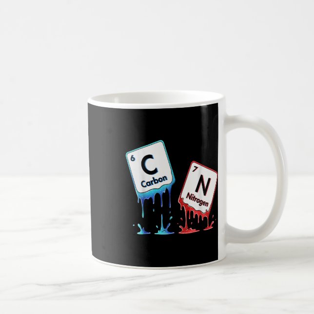6 7 Periodic Table Meme Science Chemistry6 7 Perio Coffee Mug (Right)
